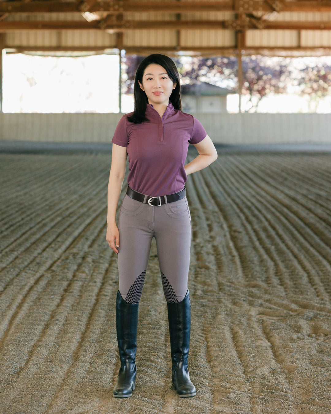 Juliet Breeches with Silicone Knee Patch