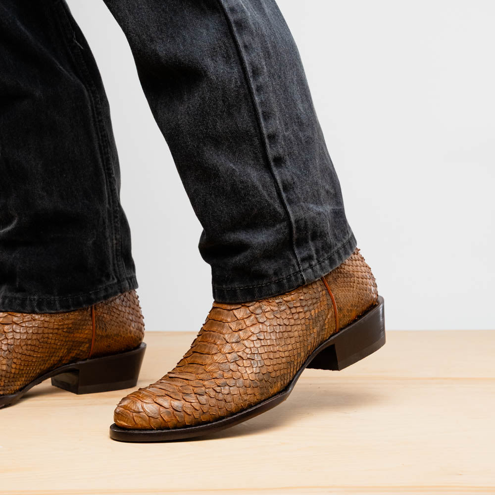 Marco Di Milano 
Kansas Cognac Men’s Cowgirl Boots Marco Di Milano