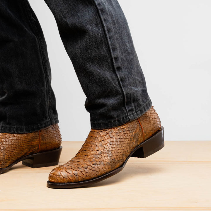 Marco Di Milano 
Kansas Cognac Men’s Cowgirl Boots Marco Di Milano