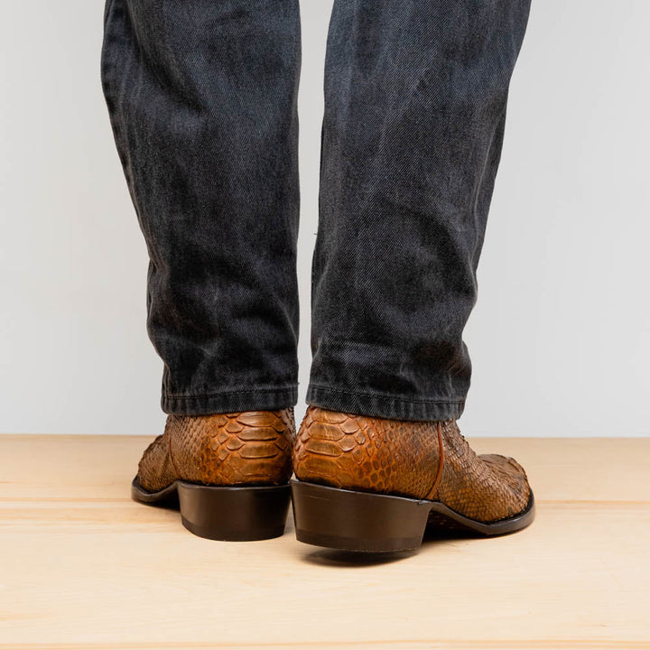 Marco Di Milano 
Kansas Cognac Men’s Cowgirl Boots Marco Di Milano