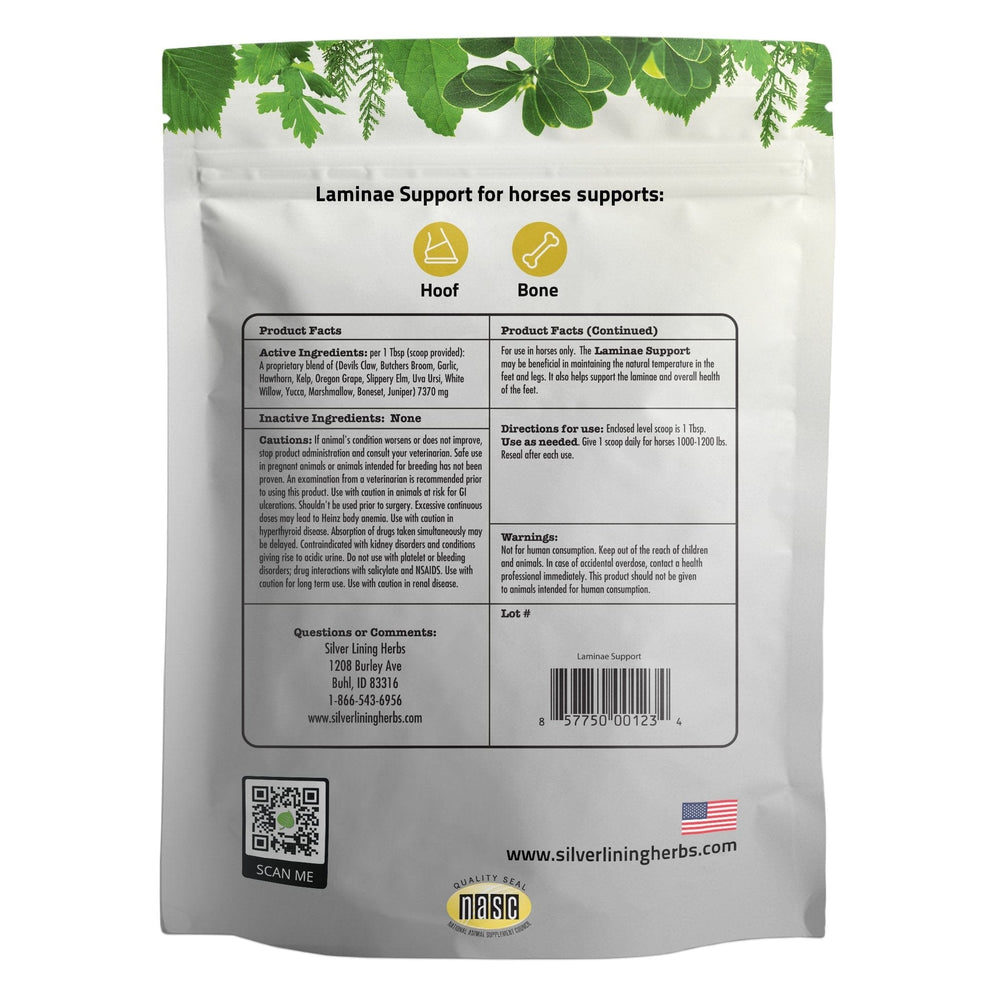 Laminae Support for Horses Silver Lining Herbs