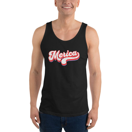 Men's Merica Graphic Tank Top