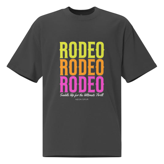 Triple Rodeo Oversized Faded T-shirt