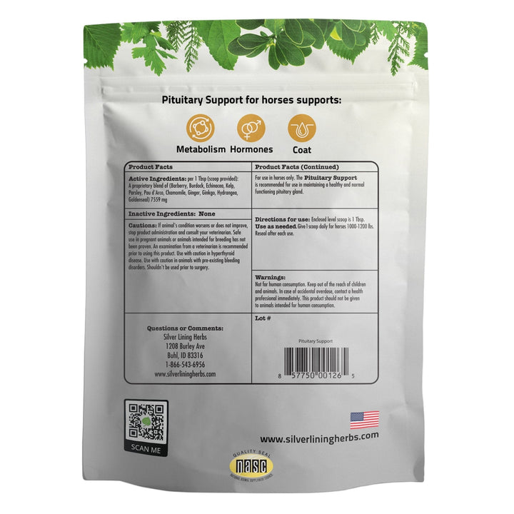 Pituitary Support for Horses Silver Lining Herbs