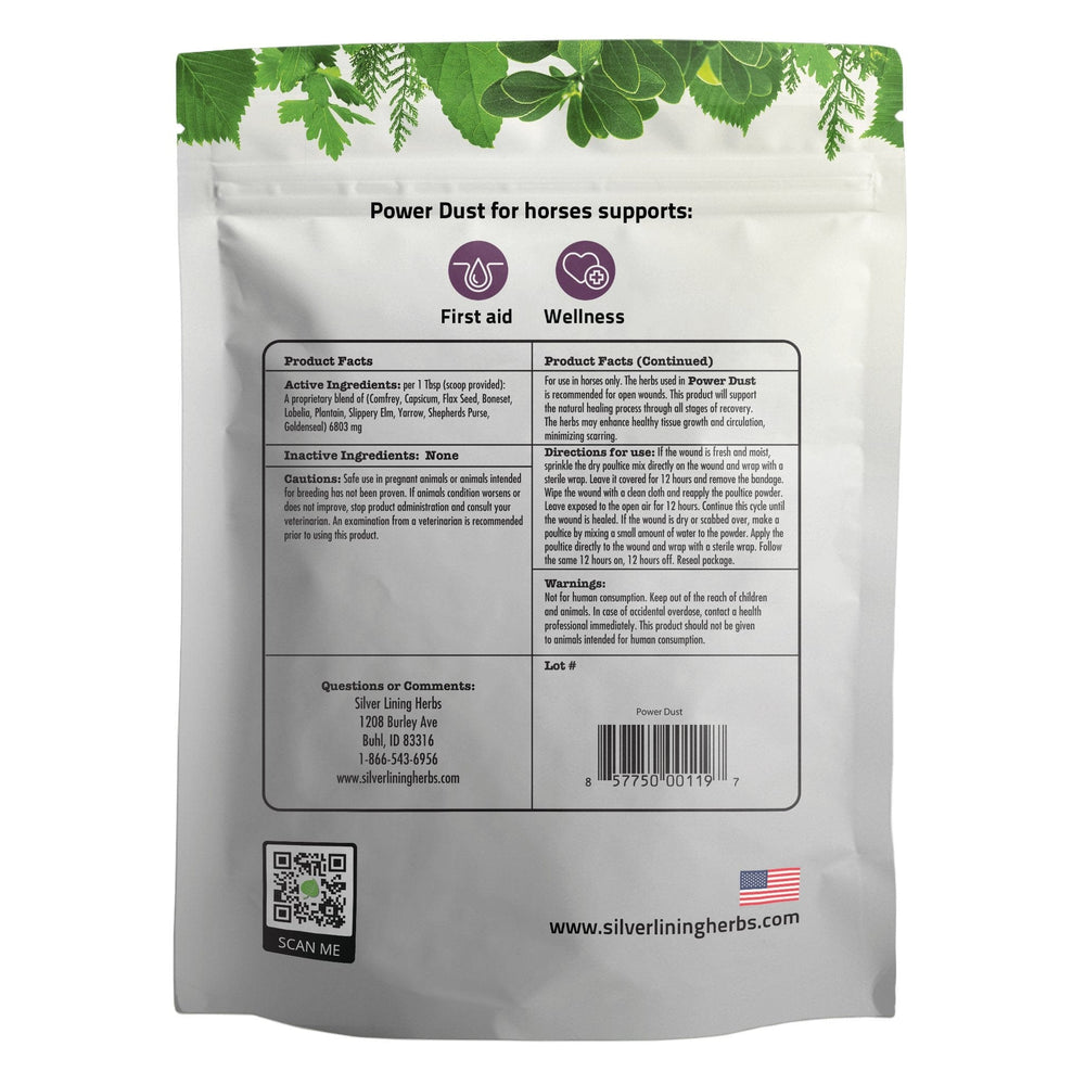 Power Dust for Horses Silver Lining Herbs