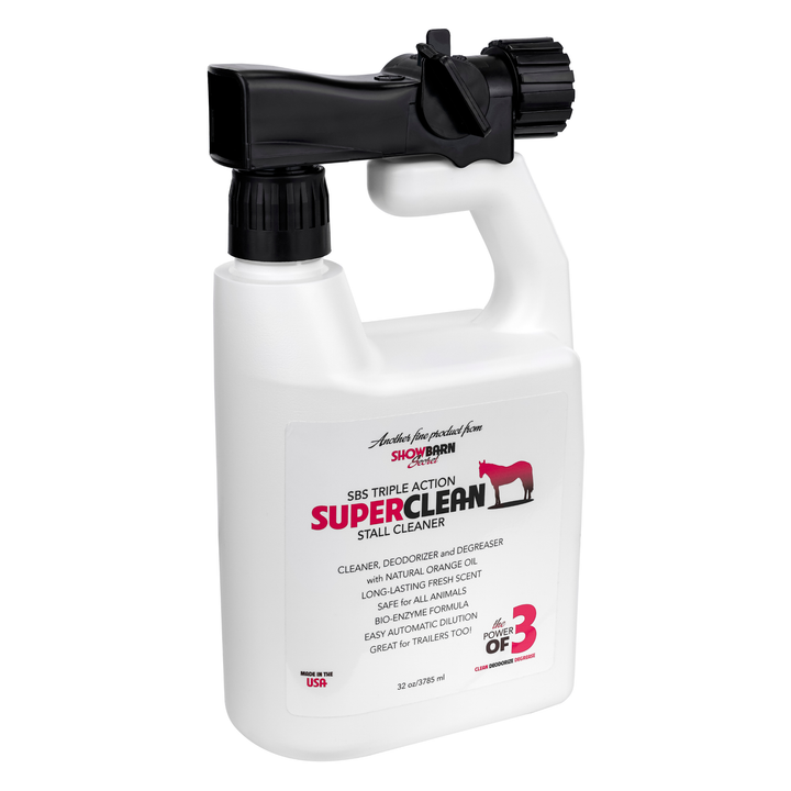 ShowBarn Secret® SuperClean® 32oz | Barn and Stall Cleaner -6 Pack Draw it Out®