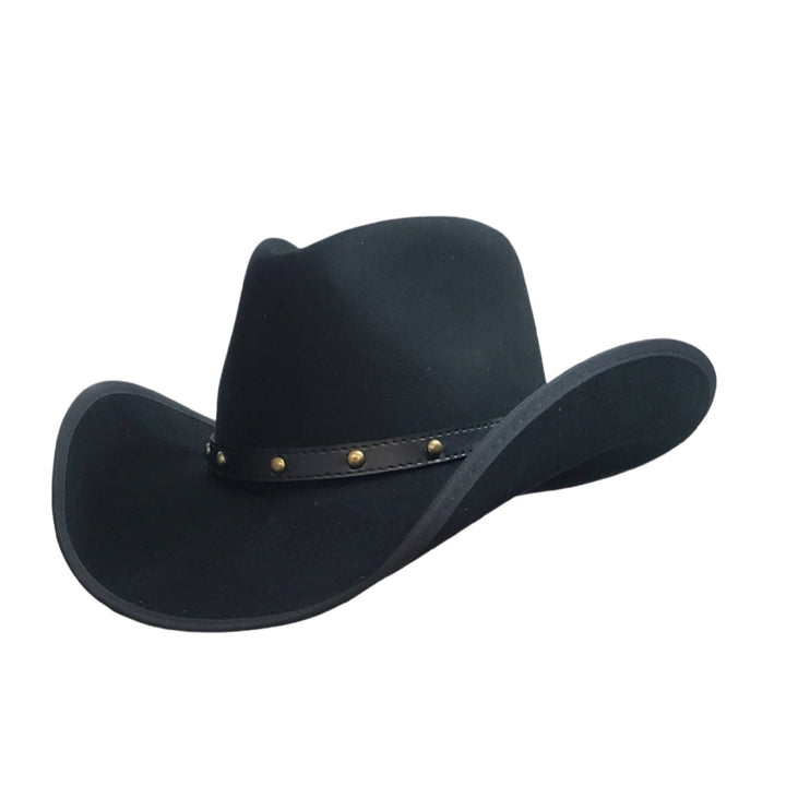 Durango Stampede 5X Wool Cowboy Hat -Black Gone Country Hats