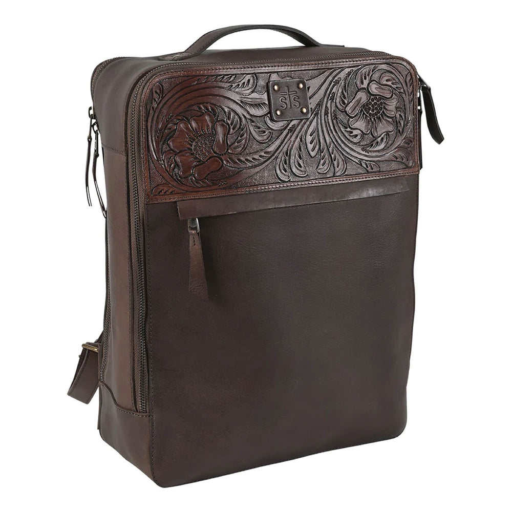 STS Westward Tooled Leather Women's Backpack STS