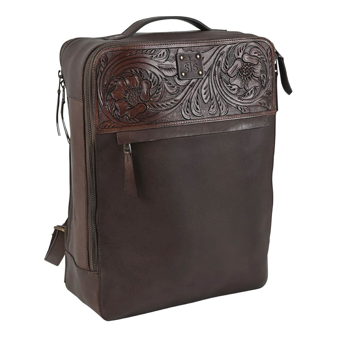 STS Westward Tooled Leather Women's Backpack STS