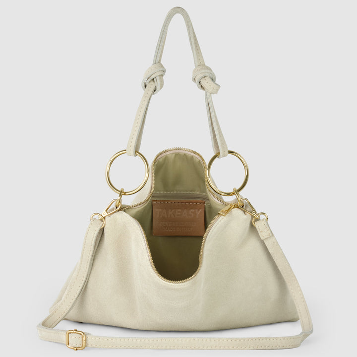 Suede Leather Shoulder Bag
