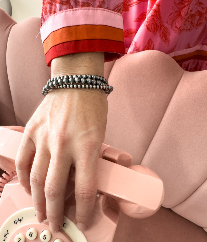 3 Strand Navajo Pearl Bracelet