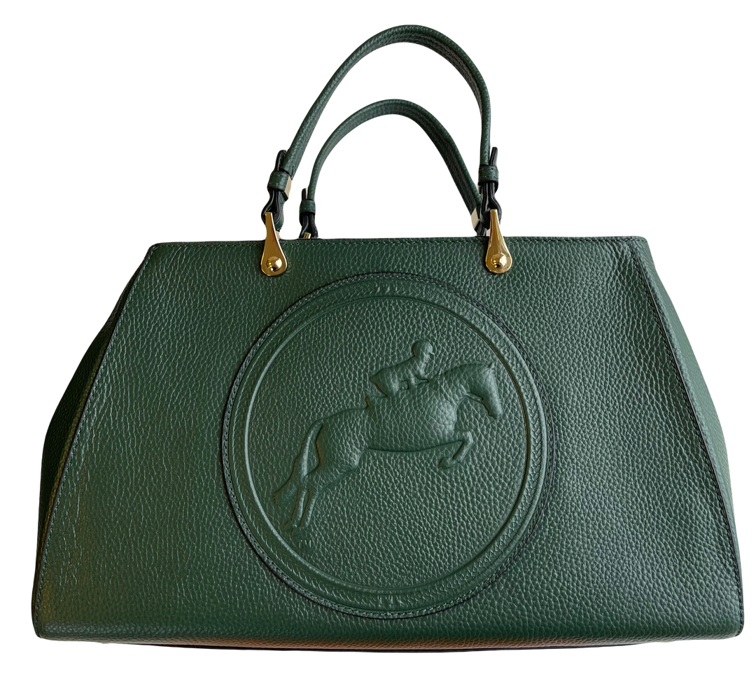Sedgefield Legacy Leather Handbag -Hunter/Jumper