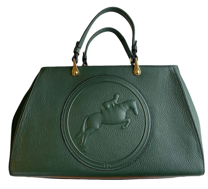Sedgefield Legacy Leather Handbag -Hunter/Jumper