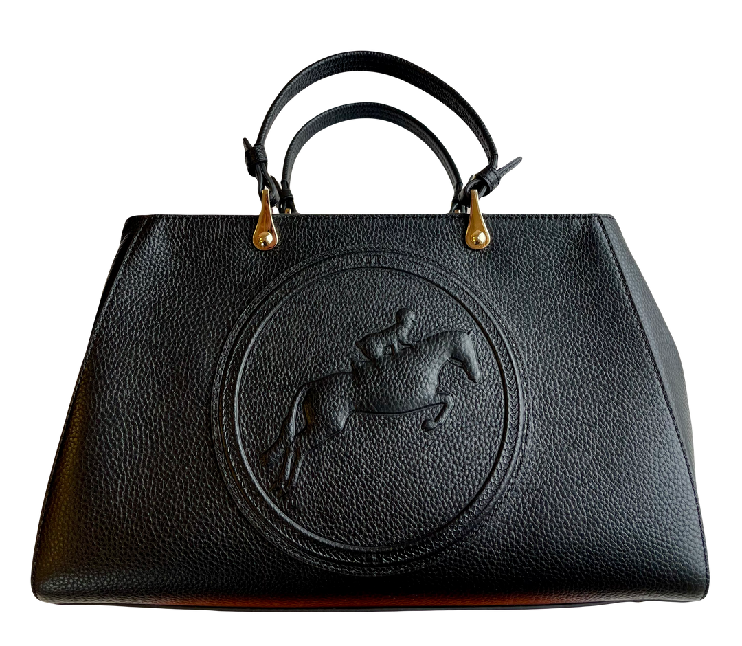 Sedgefield Legacy Leather Handbag -Hunter/Jumper