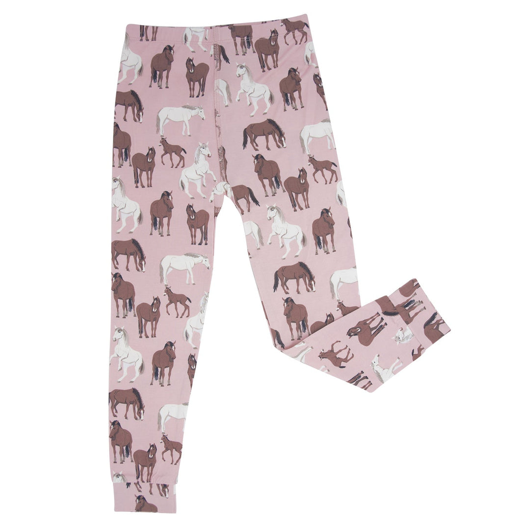 Wild Horses Girls Pajama Pant Set