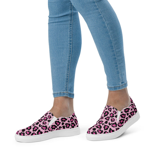 Catty Cowgirl Women’s Slip-on Canvas Shoes